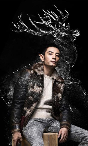 河南省平顶山男演员李光洁野兽系列时尚写真大片第2张