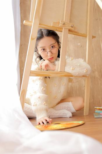 黑长直发美女丝袜美腿诱惑写真 第二辑第2张