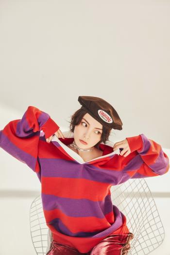 清北京性感美女赵宇彤黑白复古格调写真图片第5张