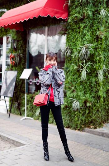 马甲线女王袁姗姗时尚性感写真图片超赞身材第3张