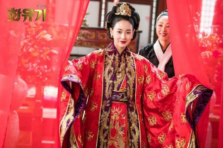 高清韩国庆尚南道晋州美女吴涟序《花游记》古装剧照图片第0张