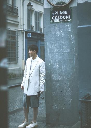 罗晋魅力型男冬日户外写真图片第4张