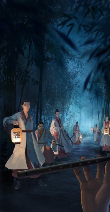 《魔道祖师》唯美动画高清图片第3张