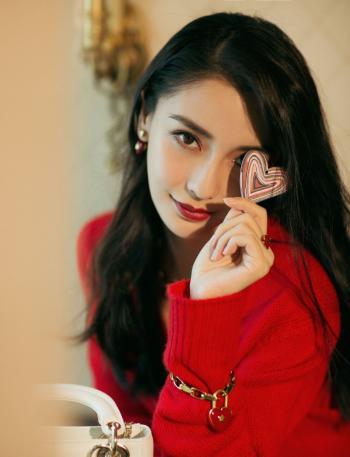 中国内地上海影视女演员女神Angelababy杨颖女神范儿写真图片第0张