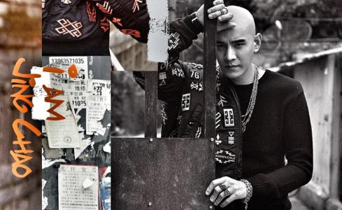 陈晓光头造型帅气西装写真图片第5张