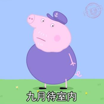 小猪佩奇佛系表情包图片第6张
