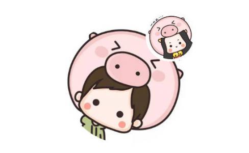 超萌可爱卡通情侣头像图片第2张