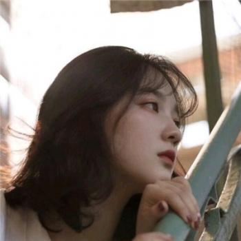 伤感头像女短发侧面美女头像图片第5张