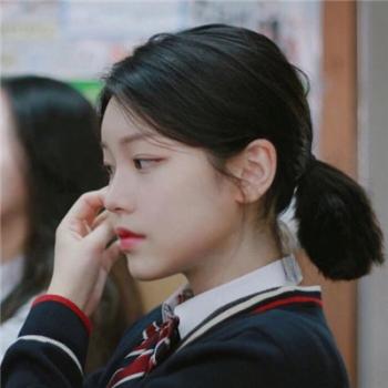 伤感头像女短发侧面美女头像图片第6张