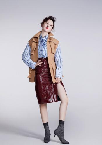 中国内地影视天津女演员张萌高清圖白皙肌肤妩媚的眼神第2张