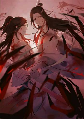 《魔道祖师》魏无羡蓝忘机卡通图片第0张