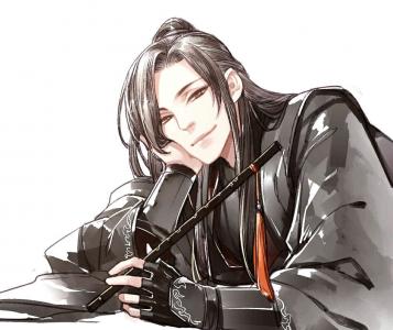 《魔道祖师》魏无羡蓝忘机卡通图片第3张