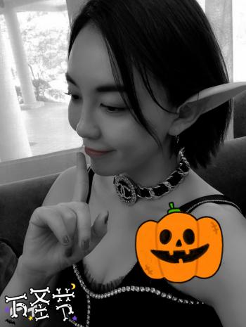 可爱萝莉万圣节cos小巫女写真福利高清图片第2张