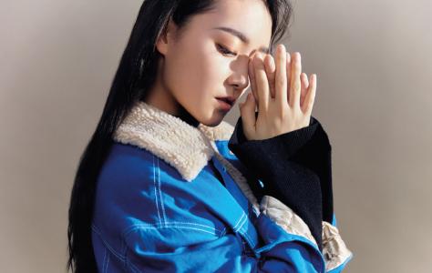 蒋依依仙气白裙清纯高清桌面壁纸第6张