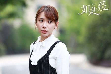高清女星冯若绮红色性感靓丽写真图片第5张