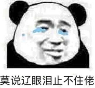 金馆长熊猫文字微信表情包：这是一个悲伤的故事！第4张
