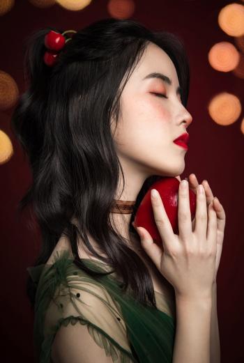 中国内地女广东陆丰模特章乐韵清新自然写真图片第2张