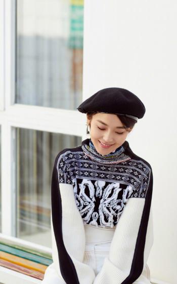 高清吉林省辽源女明星张佳宁百变时尚高清桌面壁纸第1张