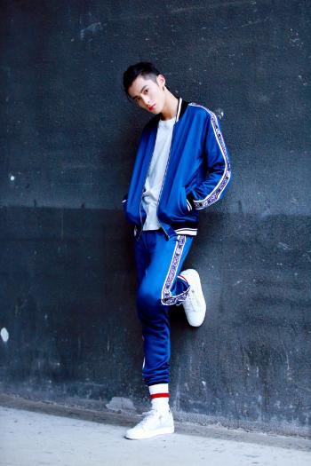 高清男星王鹤棣青春帅气西装写真图片第5张