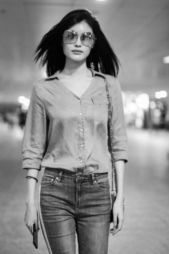 高清温州美女何穗2016维密秀高清性感图片第3张