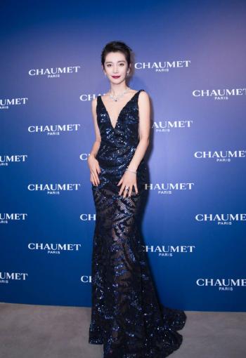 高清黑龙江省哈尔滨市无常女演员黑色迷人李冰冰美女明星高雅大气写真图片(二)第2张