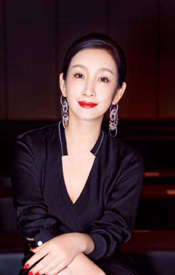 高清中国辽宁省营口女演员秦海璐优雅大气活动照图片第2张
