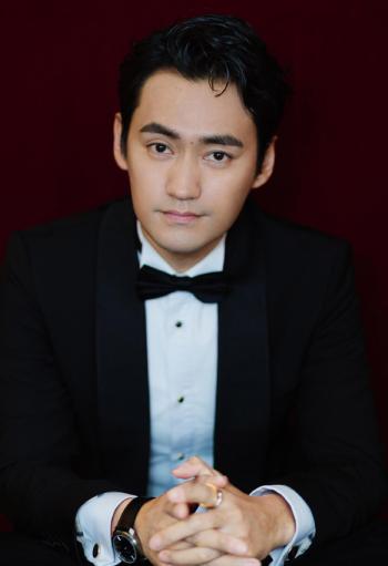 武汉男明显袁弘色彩写真帅气图片桌面壁纸第4张