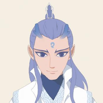 最流行微信卡通哪吒之魔童降世敖丙头像图片哪吒之魔童降头像图片第0张