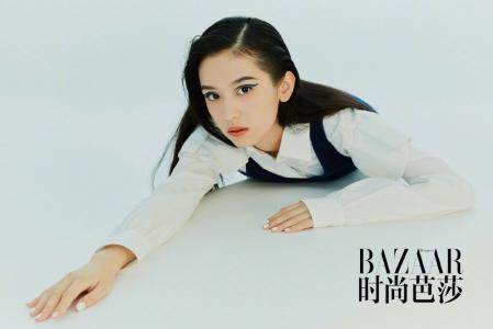 高清性感女星周也水滴妆时尚写真图片第5张