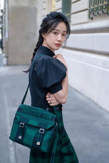 中国内地湖南长沙女演员李梦甜美元气时尚写真图片第0张