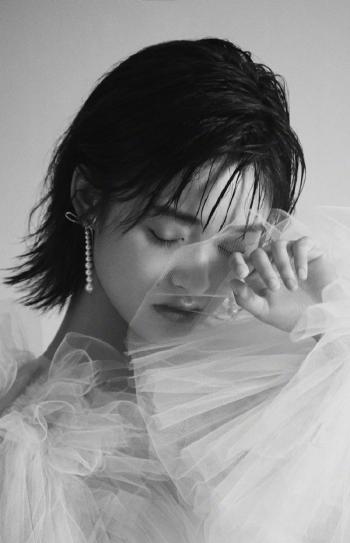 高清美女沈月连衣裙清新甜美写真图片第4张