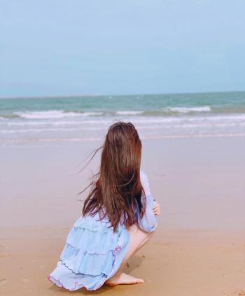 马泽涵清新甜美写真桌面壁纸第4张