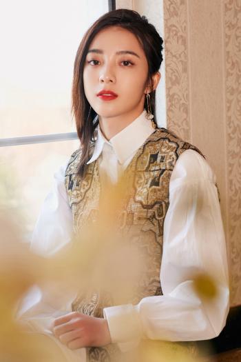 高清内陆女星万鹏清新少女风写真图片第6张