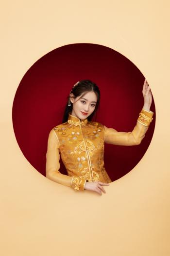 中国内地黑龙江齐齐哈尔女演员祝绪丹性感写真桌面壁纸第3张