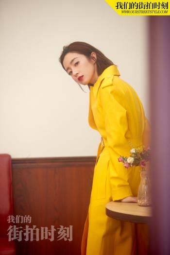 胡冰卿冰蓝系活泼明朗写真图片第0张