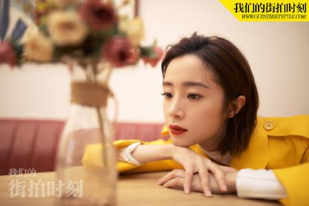 胡冰卿冰蓝系活泼明朗写真图片第6张