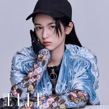 高清性感女星周也甜酷造型灵动写真图片第4张