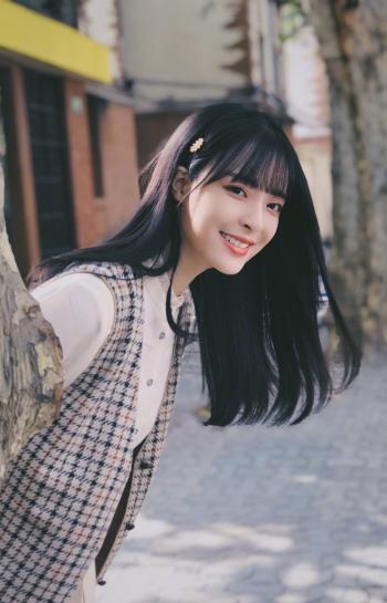 高清山东青岛美女李莎旻子甜美学院风写真图片第0张