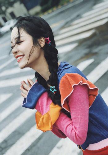 高清山东青岛美女李莎旻子甜美学院风写真图片第0张
