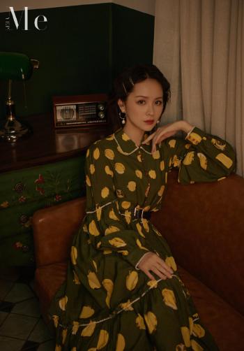 邓莎吊带白裙灵动俏皮写真图片  邓莎图片第3张