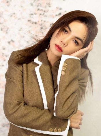 高清中国台湾省屏东女演员陈嘉桦清爽时尚写真图片第2张