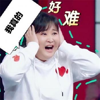 中国内地湖北襄阳里相声演员贾玲搞笑表情包图片第0张