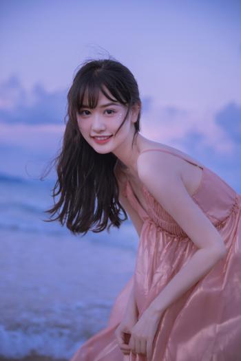 高清山东青岛美女李莎旻子甜美学院风写真图片第2张