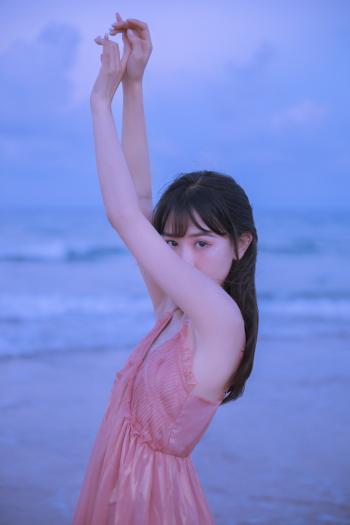 高清山东青岛美女李莎旻子甜美学院风写真图片第3张