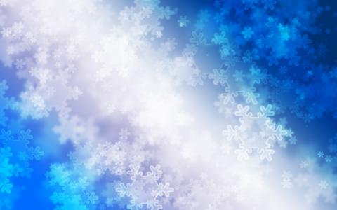 蓝白素雅雪花纹理图片电脑壁纸第4张