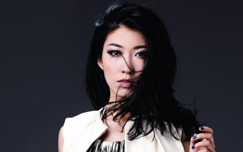 高清黑龙江省哈尔滨曲美女曲婉婷我的歌声里写真桌面壁纸第0张