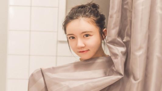 非主流逆光唯美意境麦田美女背影治愈系桌面壁纸下载(一)第6张