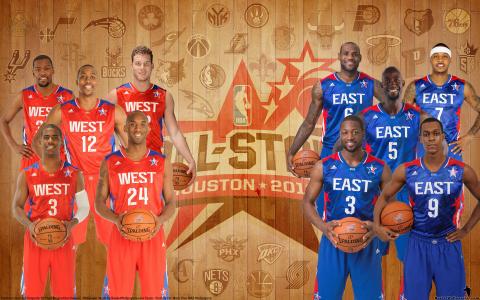 NBA巨星精选的桌面壁纸之高清大图第1张