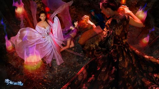 高清鬼怪新倩女幽魂唯美游戏图片桌面壁纸第5张