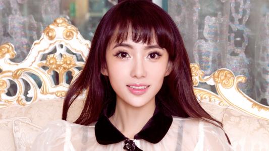 高清女星刘芷微卖萌可爱清纯桌面壁纸第4张